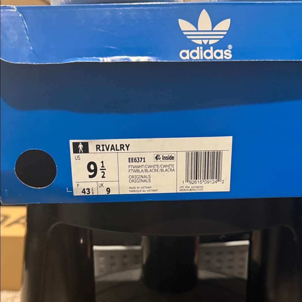 Adidas Blue Box with White Logo